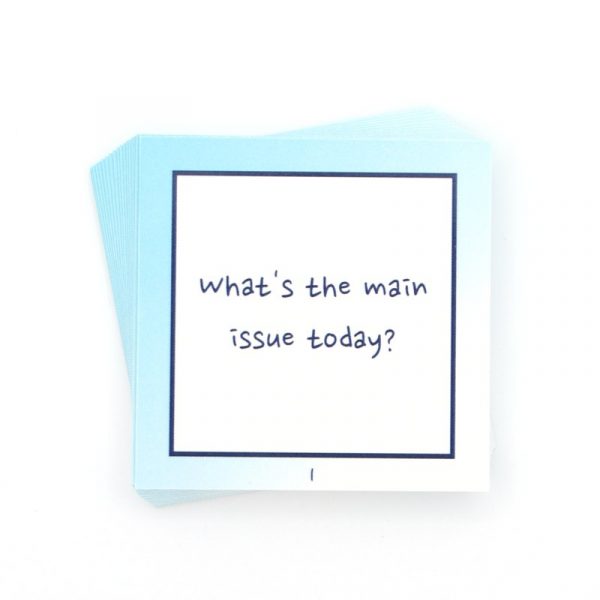 smooth conversations - blue clairty cards