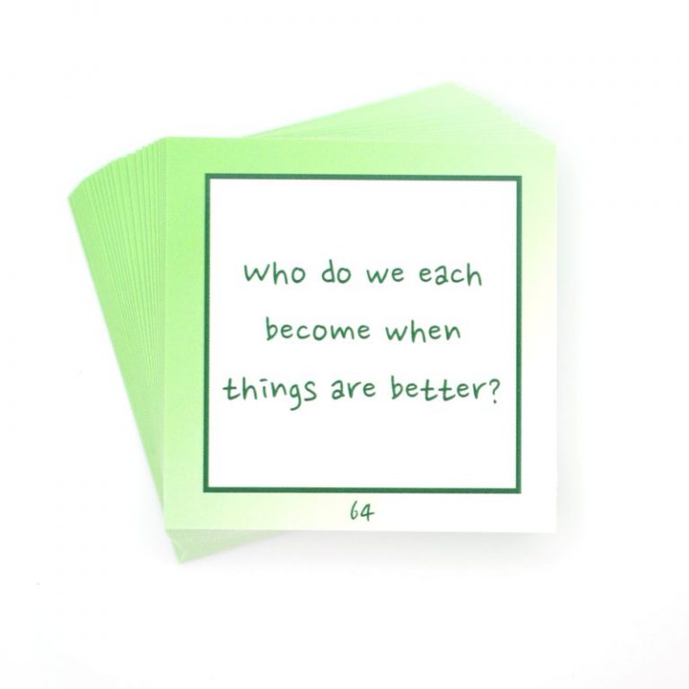 smooth conversations - green unity cards